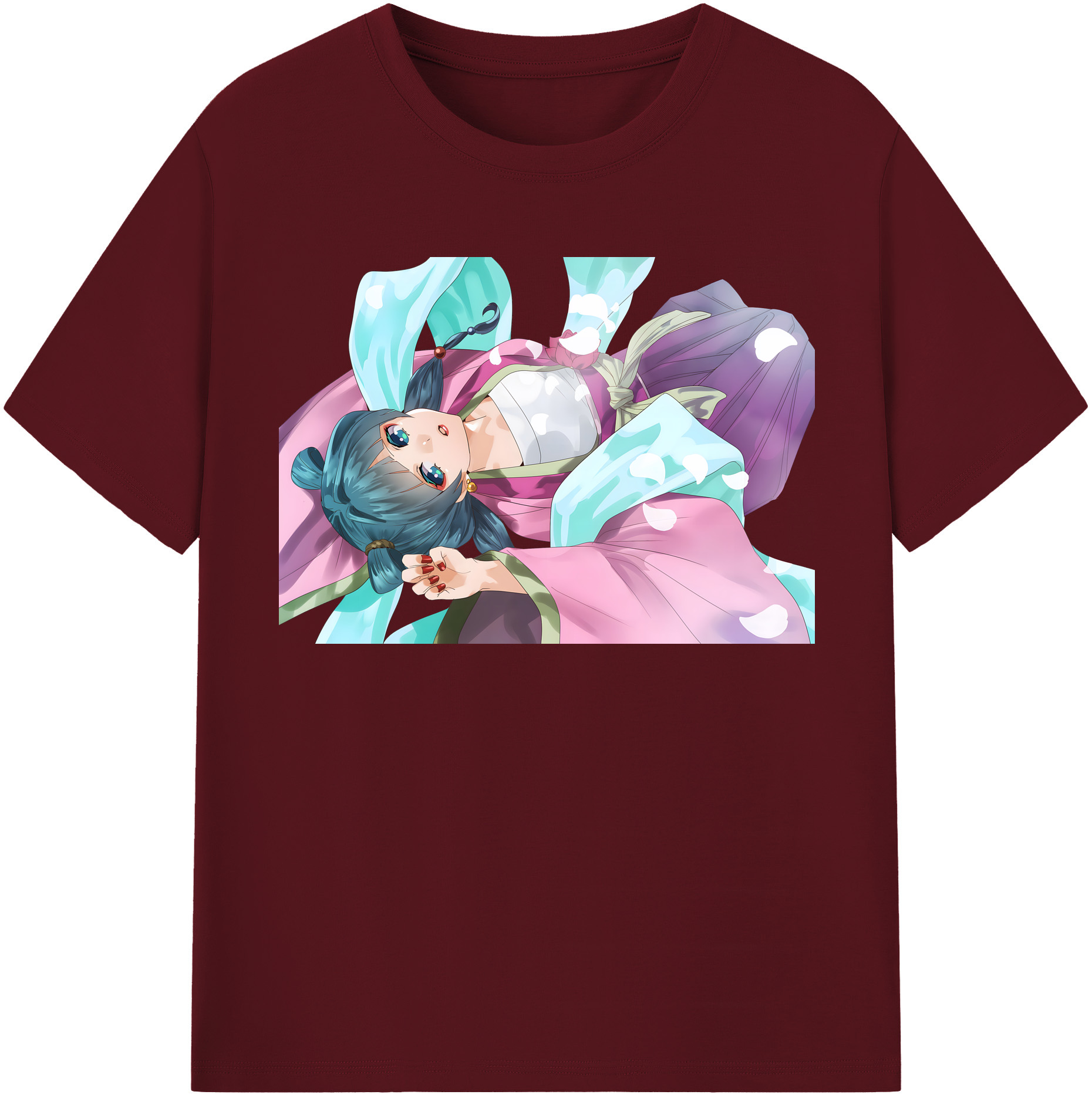 （画像用） 薬屋のひとりごと The Apothecary Diaries 綿100％半袖Tシャツ（フロントプリント）